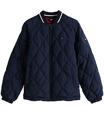 Tommy Hilfiger Termojakke - Quilted - Dark Night Navy Tommy Hilfiger Termojakke - Quilted - Dark Night Navy