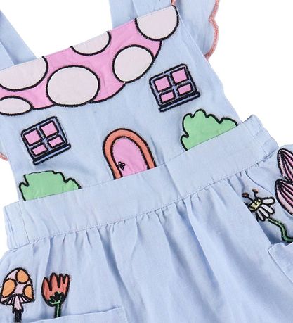 Stella McCartney Kids Spencer - Lyseblå m. Broderi Stella McCartney Kids Spencer - Lyseblå m. Broderi