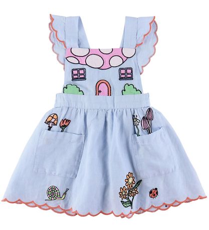 Stella McCartney Kids Spencer - Lyseblå m. Broderi Stella McCartney Kids Spencer - Lyseblå m. Broderi