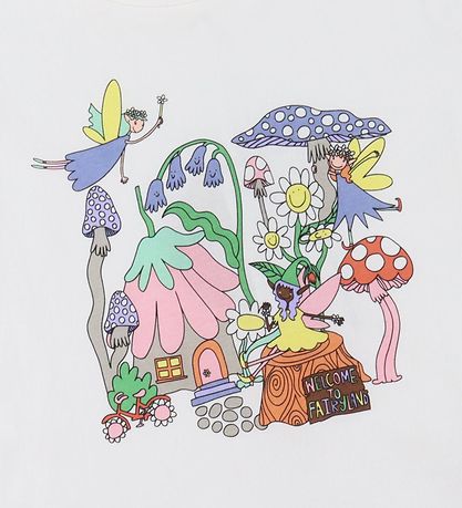 Stella McCartney Kids T-shirt - Ivory m. Print