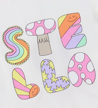 Stella McCartney Kids T-shirt - Ivory m. Print