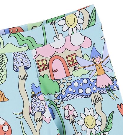 Stella McCartney Kids Leggings - Verdino m. Print Stella McCartney Kids Leggings - Verdino m. Print