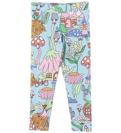 Stella McCartney Kids Leggings - Verdino m. Print Stella McCartney Kids Leggings - Verdino m. Print