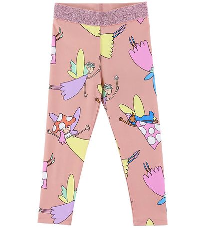 Stella McCartney Kids Leggings - Rosa m. Feer Stella McCartney Kids Leggings - Rosa m. Feer