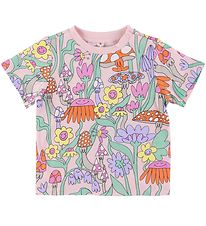 Stella McCartney Kids T-shirt - Rosa m. Print Stella McCartney Kids T-shirt - Rosa m. Print