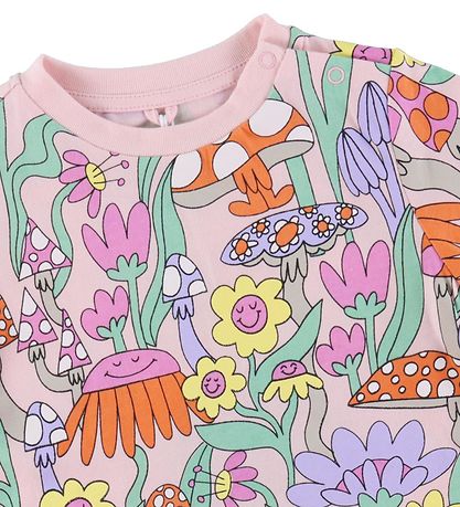 Stella McCartney Kids T-shirt - Rosa m. Print Stella McCartney Kids T-shirt - Rosa m. Print