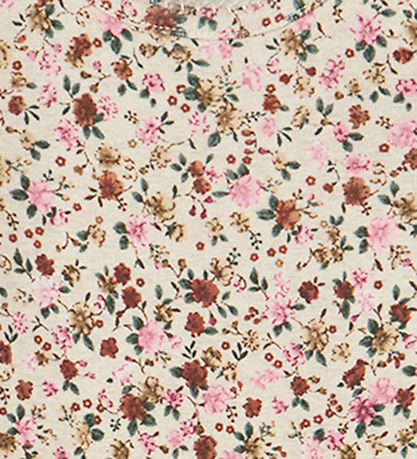 Name It Body l/æ - NbfSolla - Peyote Melange m. Blomster