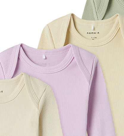 Name It Romper L/æ - Rib - Noos - NbnBody - 5-pack - Winsome Orc