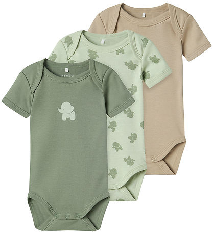 Name It Bodyer k/æ - Noos - NbmBody - 3-pak - Sea Foam Elephant Name It Bodyer k/æ - Noos - NbmBody - 3-pak - Sea Foam Elephant