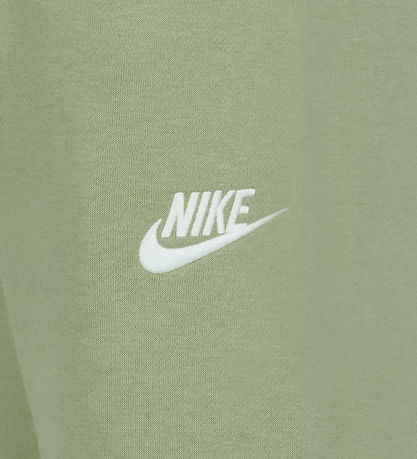 Nike Sweatsæt - Oil Green m. Hvid