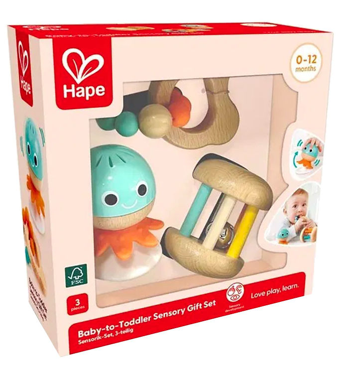 Hape Aktivitetslegetøj - Baby-to-Toddler Gift Set