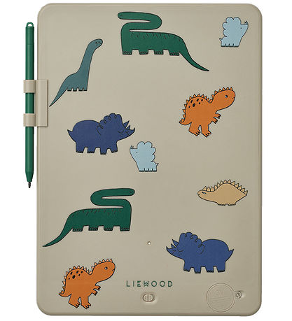 Liewood LCD-Tegnetavle - Zora - Dinosaurs/Mist