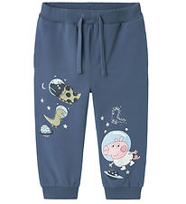 Name It Sweatpants - NmmDeb Peppa Pig - China Blue m. Tryck Name It Sweatpants - NmmDeb Peppa Pig - China Blue m. Tryck