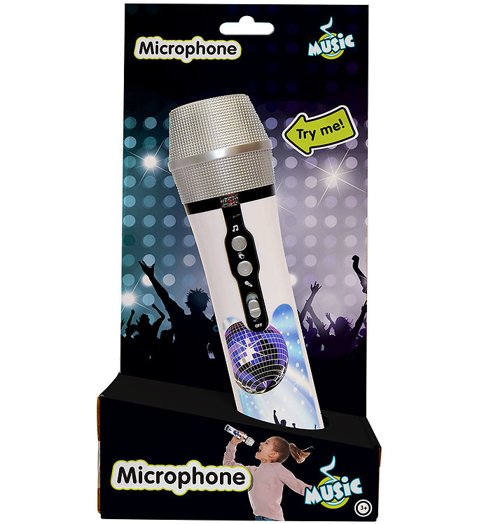 AMO Toys Music Legetøjsikrofon - 3+år, med Batterier