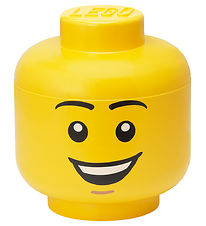 LEGO® Storage Opbevaringsboks - Stor - Hoved - 27 cm - Dreng