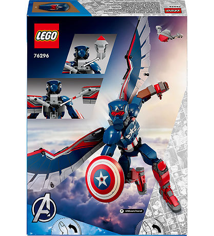 LEGO® Marvel - Byg selv-figur af den nye Cap... 76296 - 359 Dele