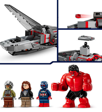 LEGO® Marvel - Captain America mod Red Hulk 76292 -223 Dele LEGO® Marvel - Captain America mod Red Hulk 76292 -223 Dele