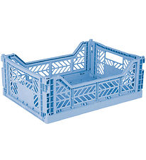 Aykasa Foldekasse - 40x30x15 cm - Midi - Baby Blue