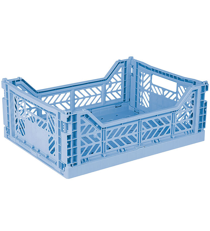 Aykasa Foldekasse – 40x30x15 cm – Midi – Baby Blue