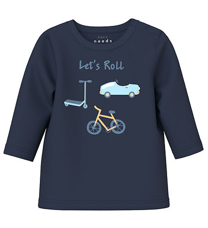 Name It Bluse - NbmVacion - Navy Blazer/Lets roll Name It Bluse - NbmVacion - Navy Blazer/Lets roll