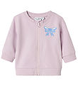 Name It Cardigan - NbfVrillie - Winsome Orchid/Bow Name It Cardigan - NbfVrillie - Winsome Orchid/Bow