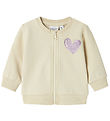 Name It Cardigan - NbfVrillie - Summer Sand/Hearts Name It Cardigan - NbfVrillie - Summer Sand/Hearts