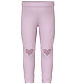 Name It Leggins - NmfDavina - Sweat - Winsome Orchid/Hearts