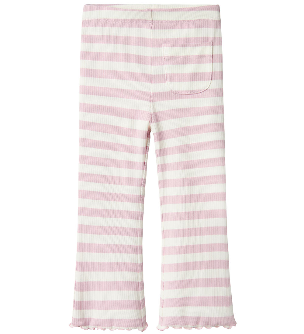 Name It Hosen - Rib - NmfTaia - Winsome Orchid/Cloud Tänzer - Name It - 4 Jahre (104) - Hosen - Baumwolle