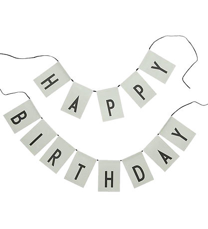 Design Letters Flagranke - 2 flag i 1 - 11x16 cm - Green Design Letters Flagranke - 2 flag i 1 - 11x16 cm - Green