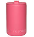 Design Letters Termokop - To Go - 350 ml - Rosa Design Letters Termokop - To Go - 350 ml - Rosa
