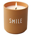 Design Letters Duftlys - Spr. Flowers/Wood/Fruit - Orange m. Smi