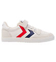 Hummel Sko - Slimmer Stadil Leather Low Jr - Hvid Hummel Sko - Slimmer Stadil Leather Low Jr - Hvid