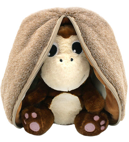 Flipetz Soft Toy - 20 cm - Monkey & Coconut