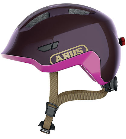 Abus Cykelhjelm - Smiley 3.0 Ace Led - Royal Purple Abus Cykelhjelm - Smiley 3.0 Ace Led - Royal Purple