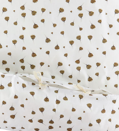 Nørgaard Madsens Sengetøj - Junior - Hvid m. Blomster Nørgaard Madsens Sengetøj - Junior - Hvid m. Blomster