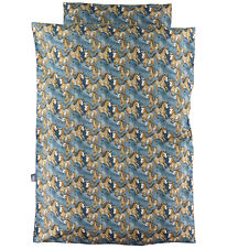 Nørgaard Madsens Sengetøj - Junior - Blå m. Heste Nørgaard Madsens Sengetøj - Junior - Blå m. Heste