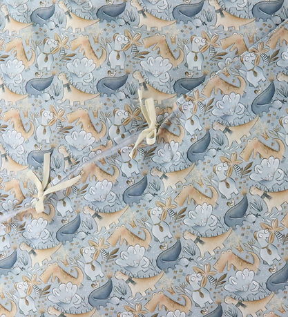 Nørgaard Madsens Sengetøj - Junior - Lyseblå m. Dinoer Nørgaard Madsens Sengetøj - Junior - Lyseblå m. Dinoer