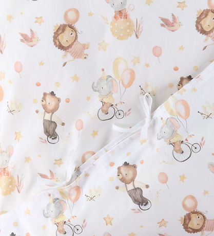 Nørgaard Madsens Sengetøj - Baby - Festlige Dyr Nørgaard Madsens Sengetøj - Baby - Festlige Dyr