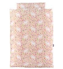 Nørgaard Madsens Sengetøj - Baby - Koral m. Enhjørning Nørgaard Madsens Sengetøj - Baby - Koral m. Enhjørning