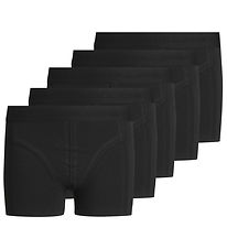 Jack & Jones Boxershorts - Jacsimple - 5-pak - Black/Black Jack & Jones Boxershorts - Jacsimple - 5-pak - Black/Black