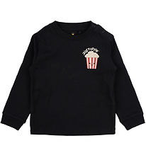 The New Siblings Bluse - TnsMalcom - Black Beauty m. Popcorn The New Siblings Bluse - TnsMalcom - Black Beauty m. Popcorn
