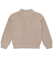 The New Bluse - TnLuck - Strik - Oatmeal Melange