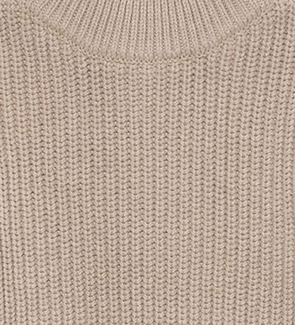 The New Bluse - TnLuck - Strik - Oatmeal Melange The New Bluse - TnLuck - Strik - Oatmeal Melange