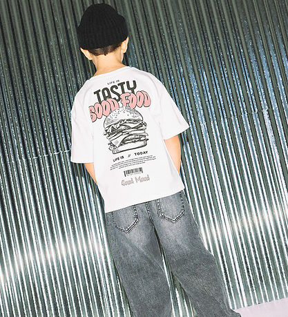 Name It T-shirt - NkmTibilbo - Cloud Dancer m. Print Name It T-shirt - NkmTibilbo - Cloud Dancer m. Print