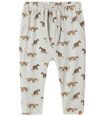 Lil' Atelier Bukser - Rib - NbmGavo - Vapor Blue m. Print Lil' Atelier Bukser - Rib - NbmGavo - Vapor Blue m. Print