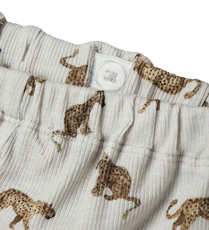 Lil' Atelier Bukser - Rib - NbmGavo - Vapor Blue m. Print Lil' Atelier Bukser - Rib - NbmGavo - Vapor Blue m. Print