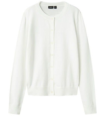 LMTD Cardigan - Strik - NlfDancy - Bright White