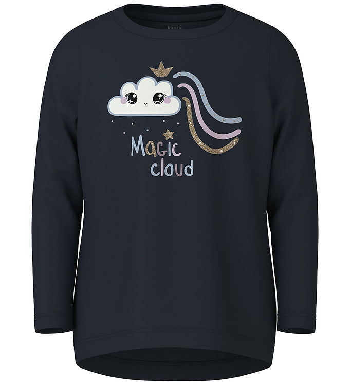 Name It Dark Sapphire/magic Cloud Top - Str. 2y 92cm