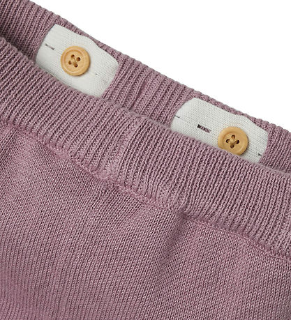 Name It Bukser - NbfTimie - Strik - Elderberry Name It Bukser - NbfTimie - Strik - Elderberry