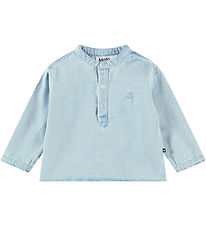 Molo Skjorte - Enoz - Misty Denim Molo Skjorte - Enoz - Misty Denim
